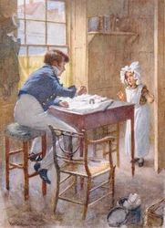 Dick Swiveller e la Marchesa, illustrazione per 